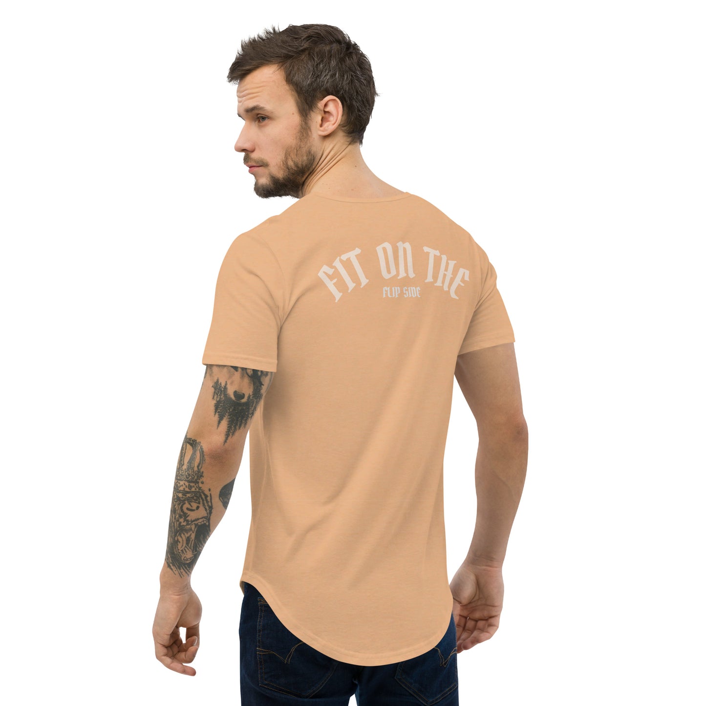 FTFS Men's Curved Hem T-Shirt