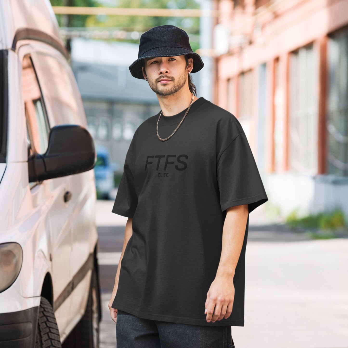 FTFS Oversized faded t-shirt