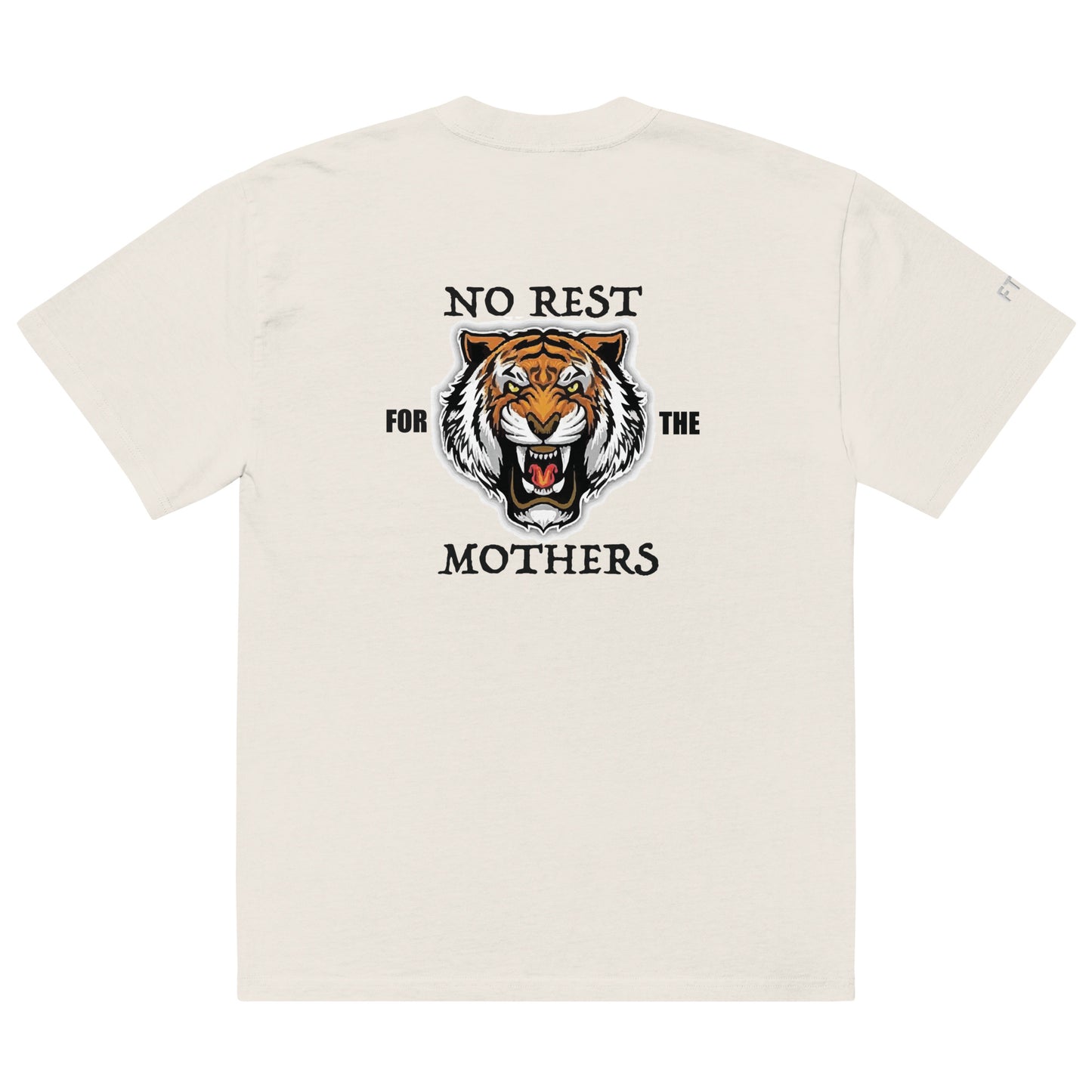No rest for the Mothers Oversized faded t-shirt