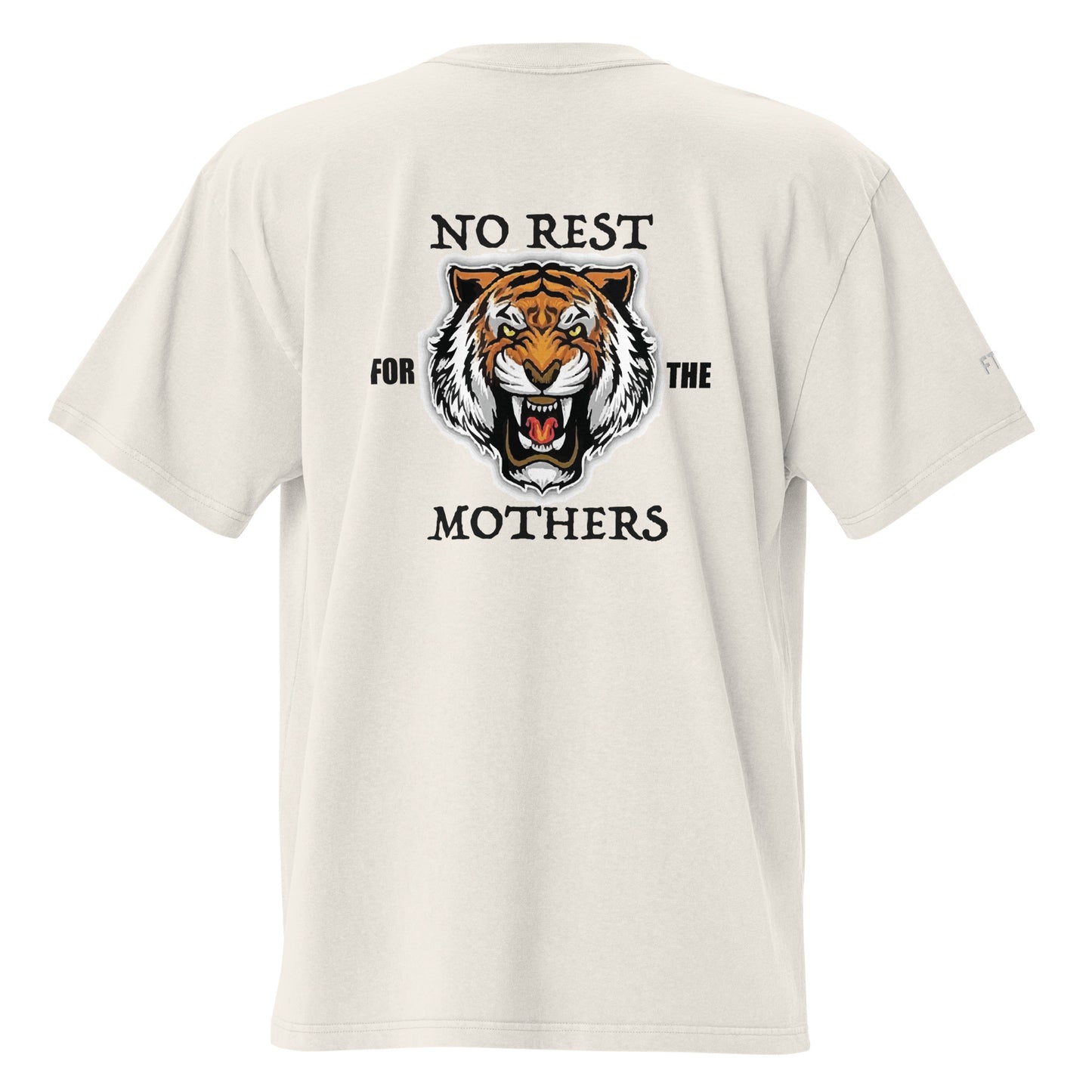 No rest for the Mothers Oversized faded t-shirt