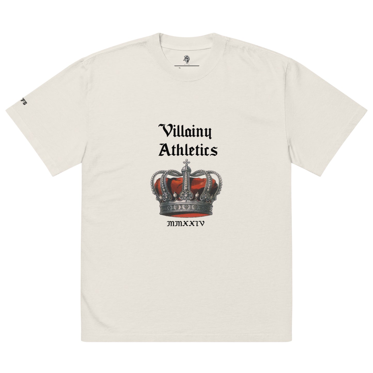 Oversized Villainy faded t-shirt