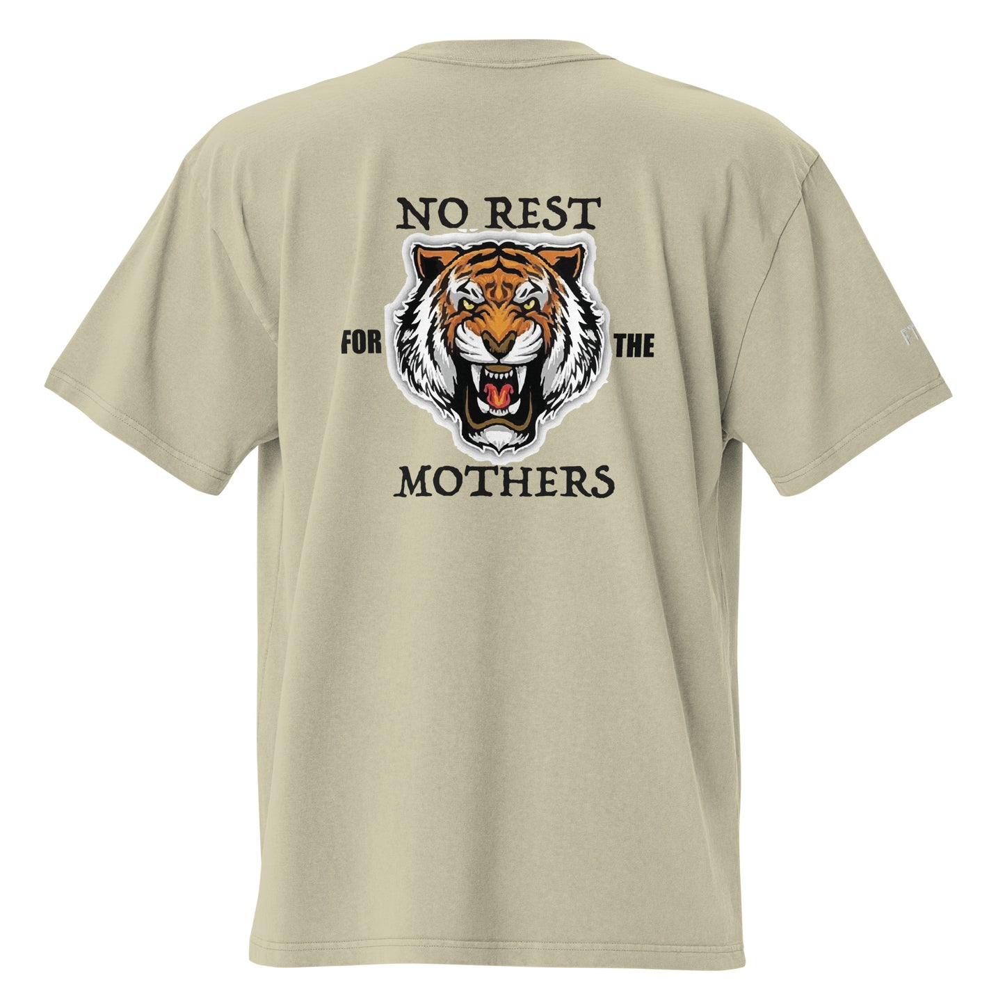 No rest for the Mothers Oversized faded t-shirt
