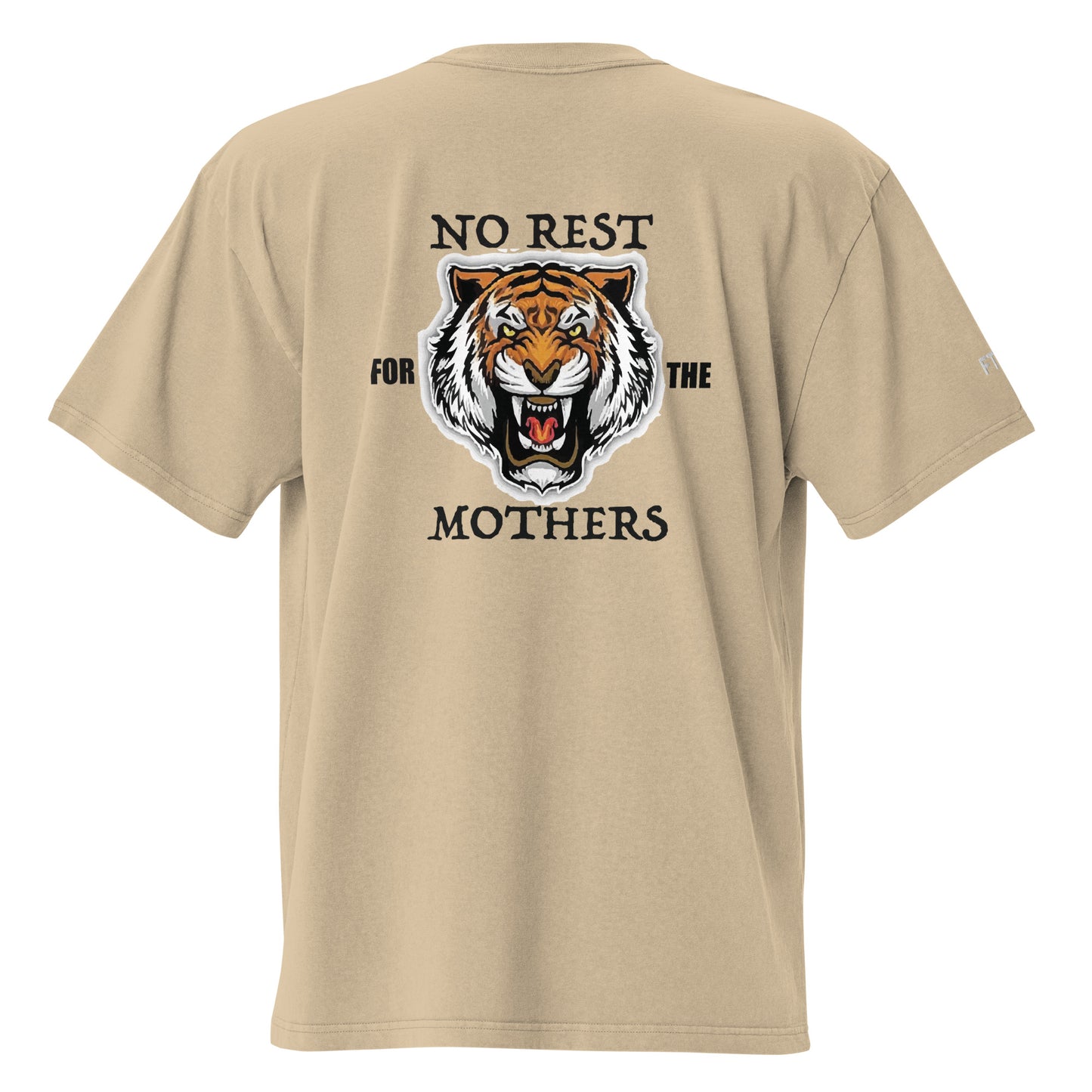 No rest for the Mothers Oversized faded t-shirt