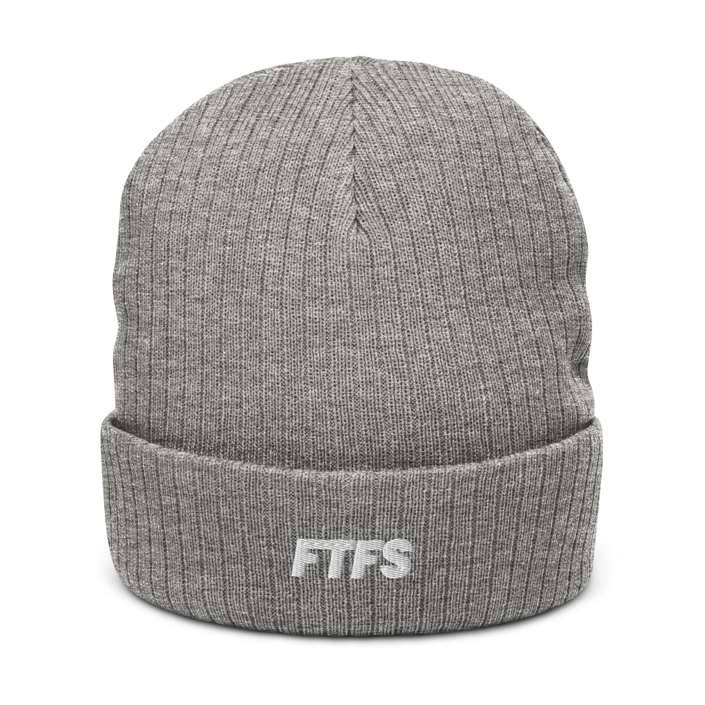 FTFS Ribbed knit beanie