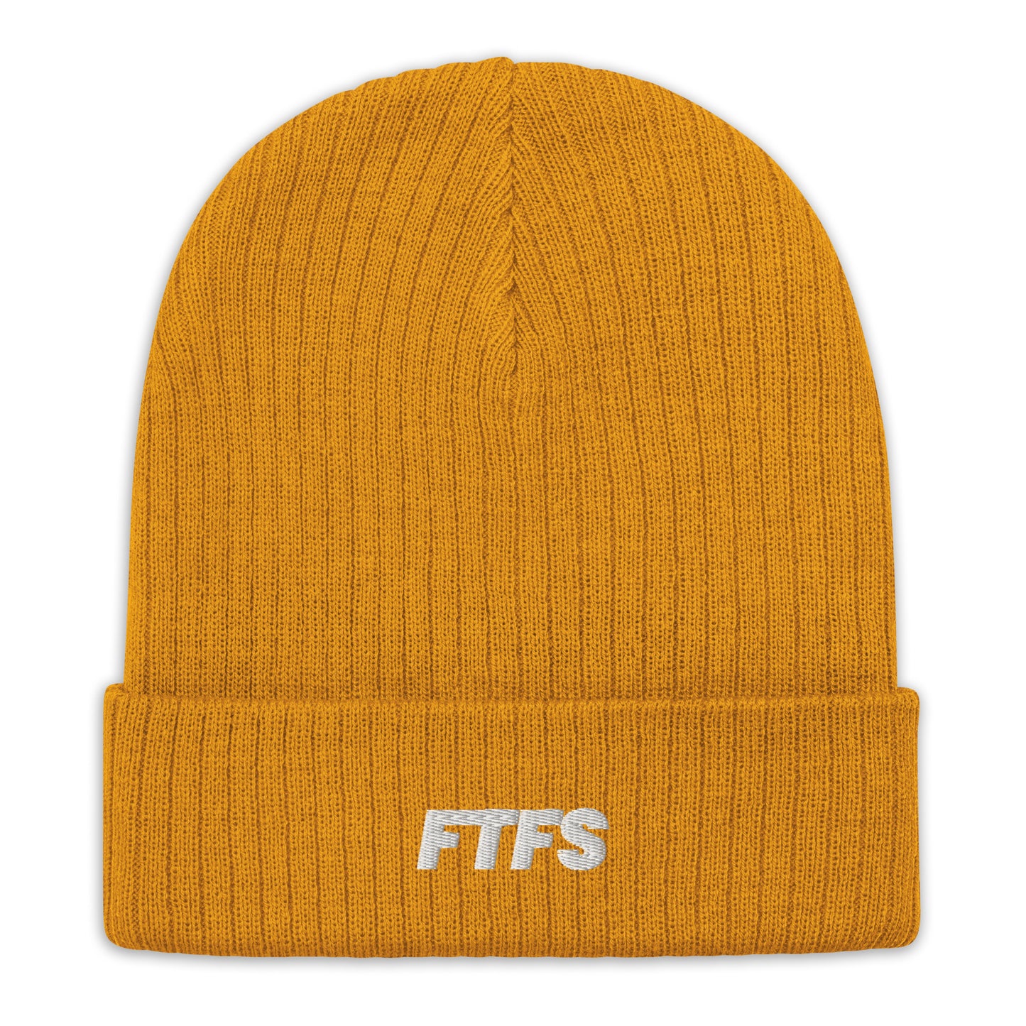 FTFS Ribbed knit beanie