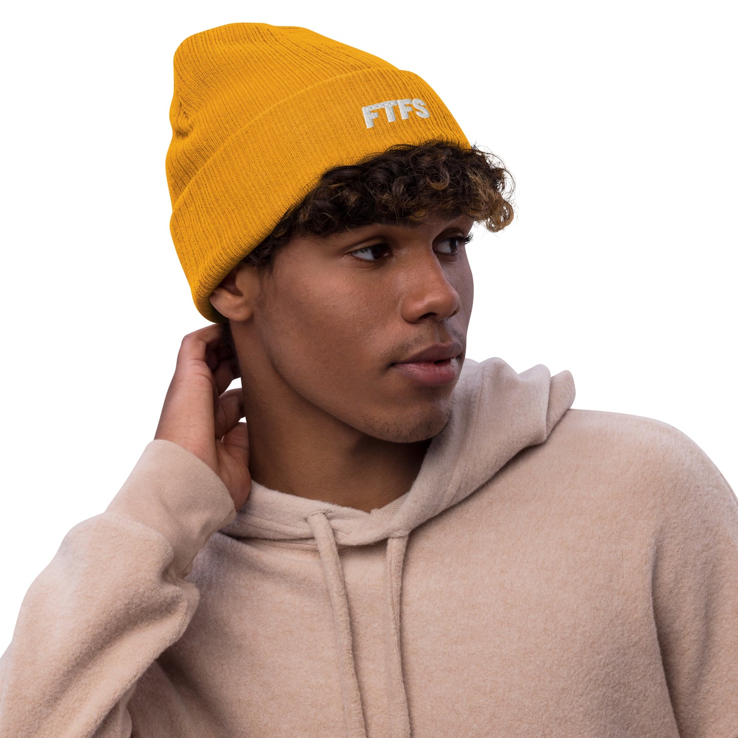 FTFS Ribbed knit beanie