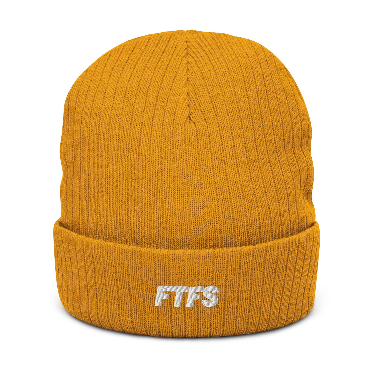 FTFS Ribbed knit beanie