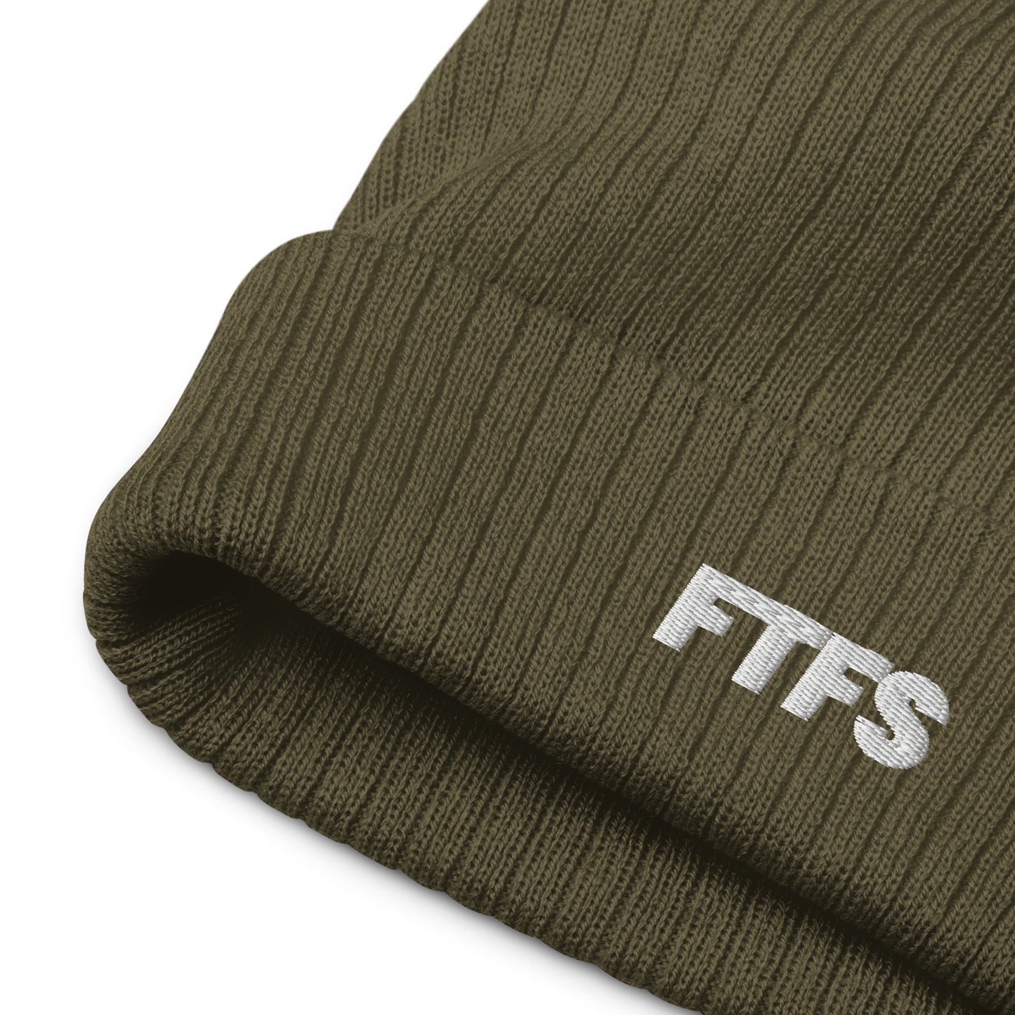 FTFS Ribbed knit beanie