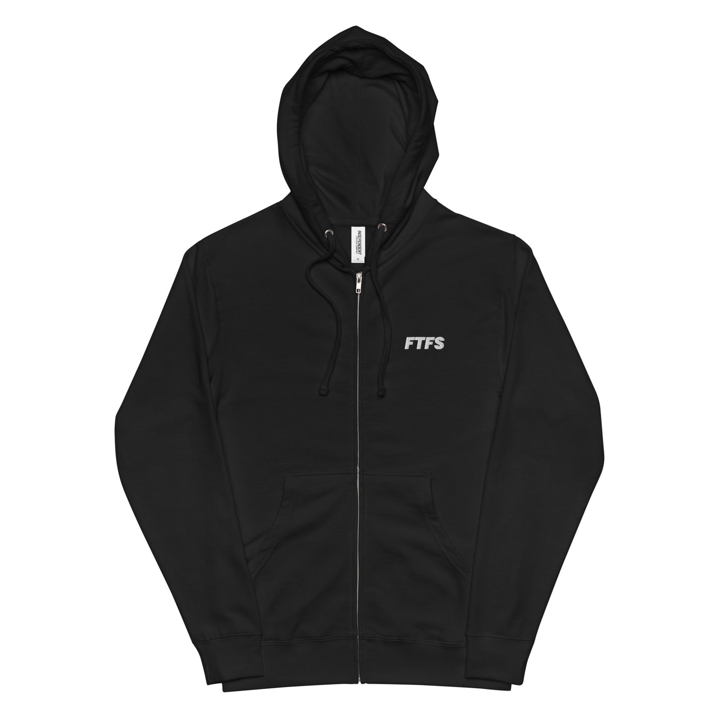 Never Stop Growing Unisex fleece zip up hoodie