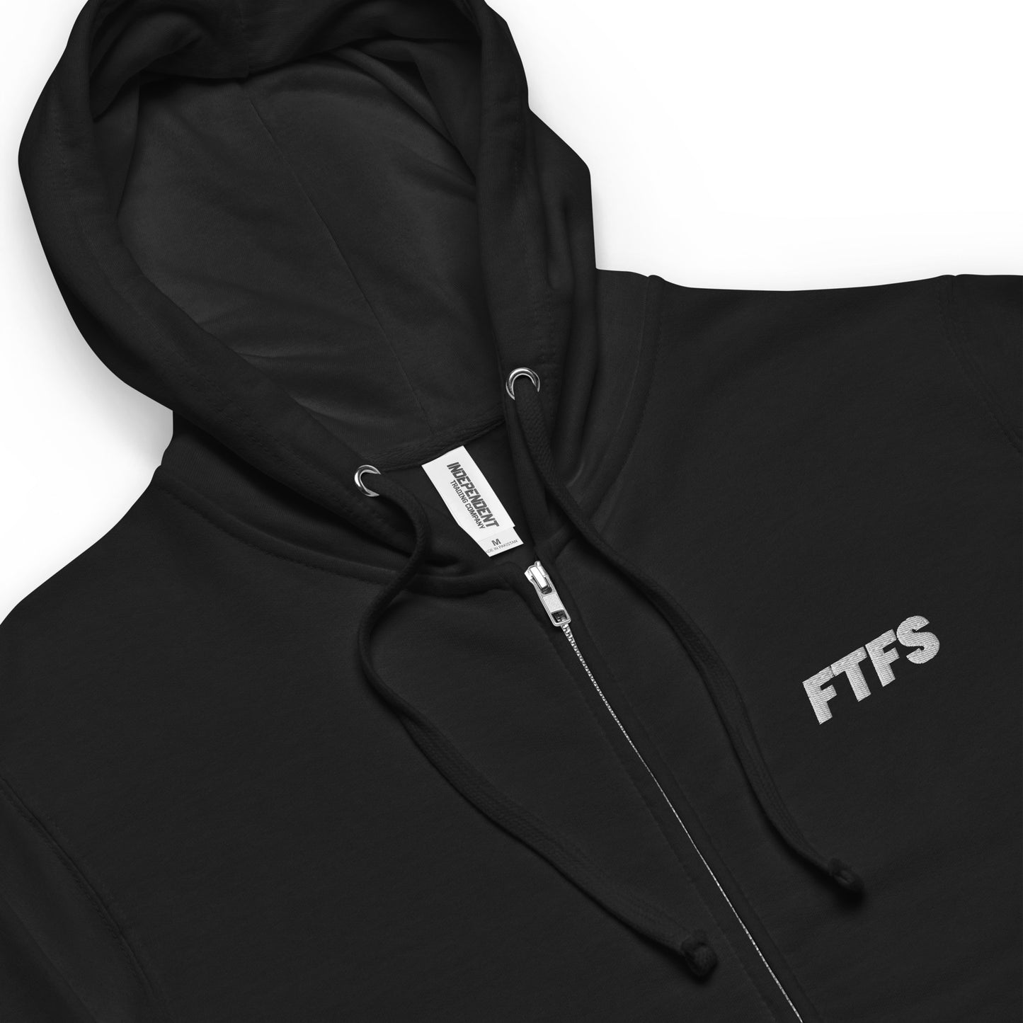Never Stop Growing Unisex fleece zip up hoodie