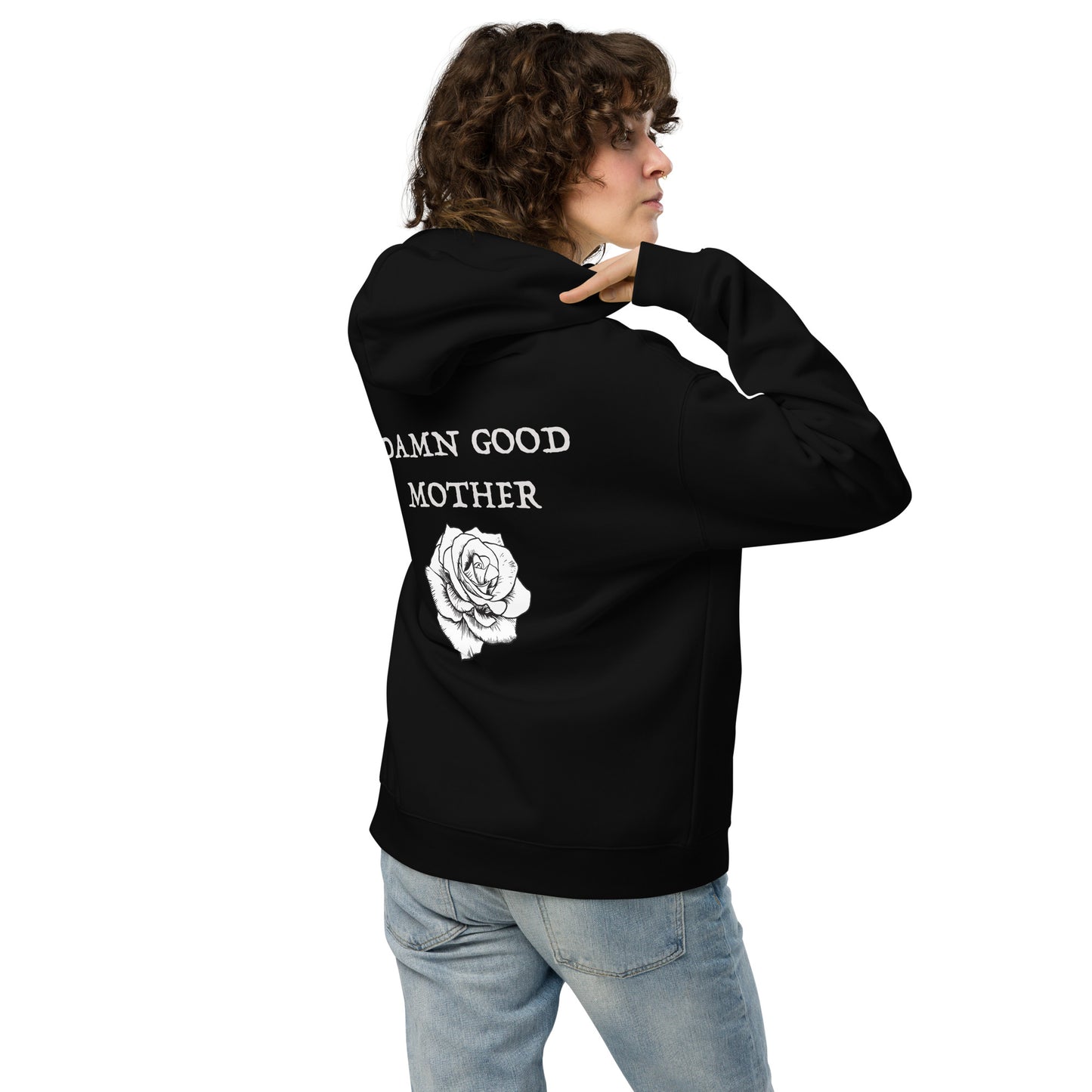 Oversized Damn Good Mom hoodie