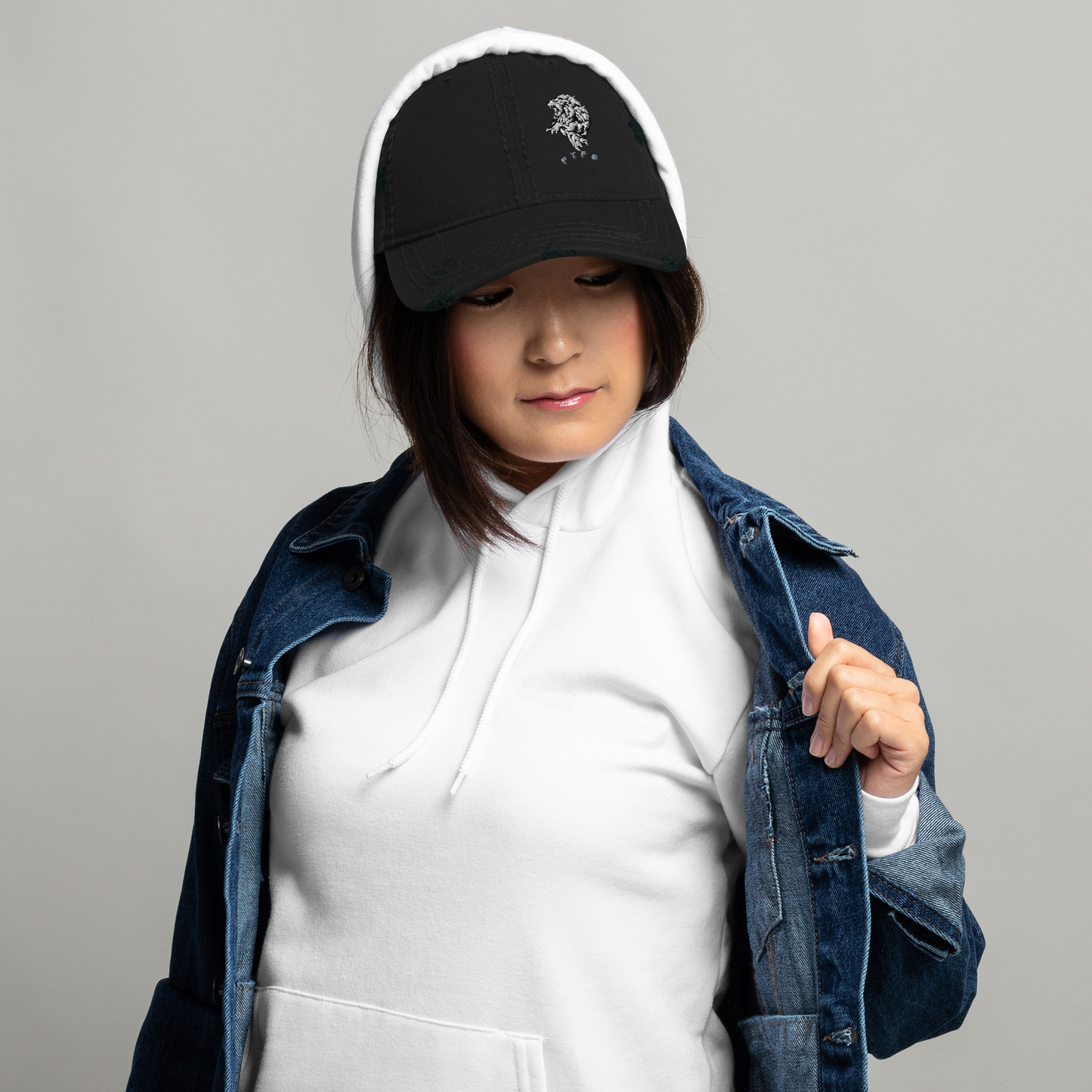 FTFS Distressed Dad Hat