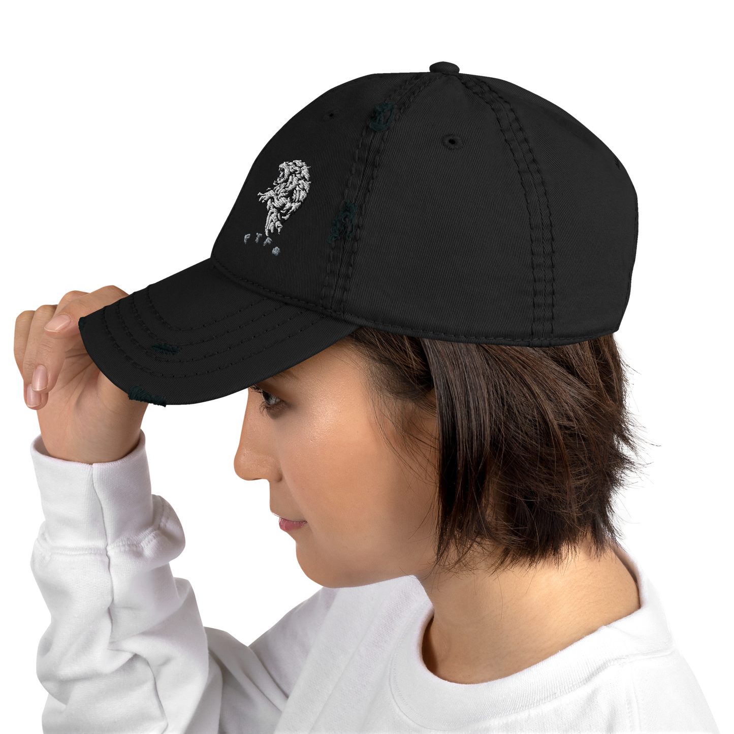 FTFS Distressed Dad Hat