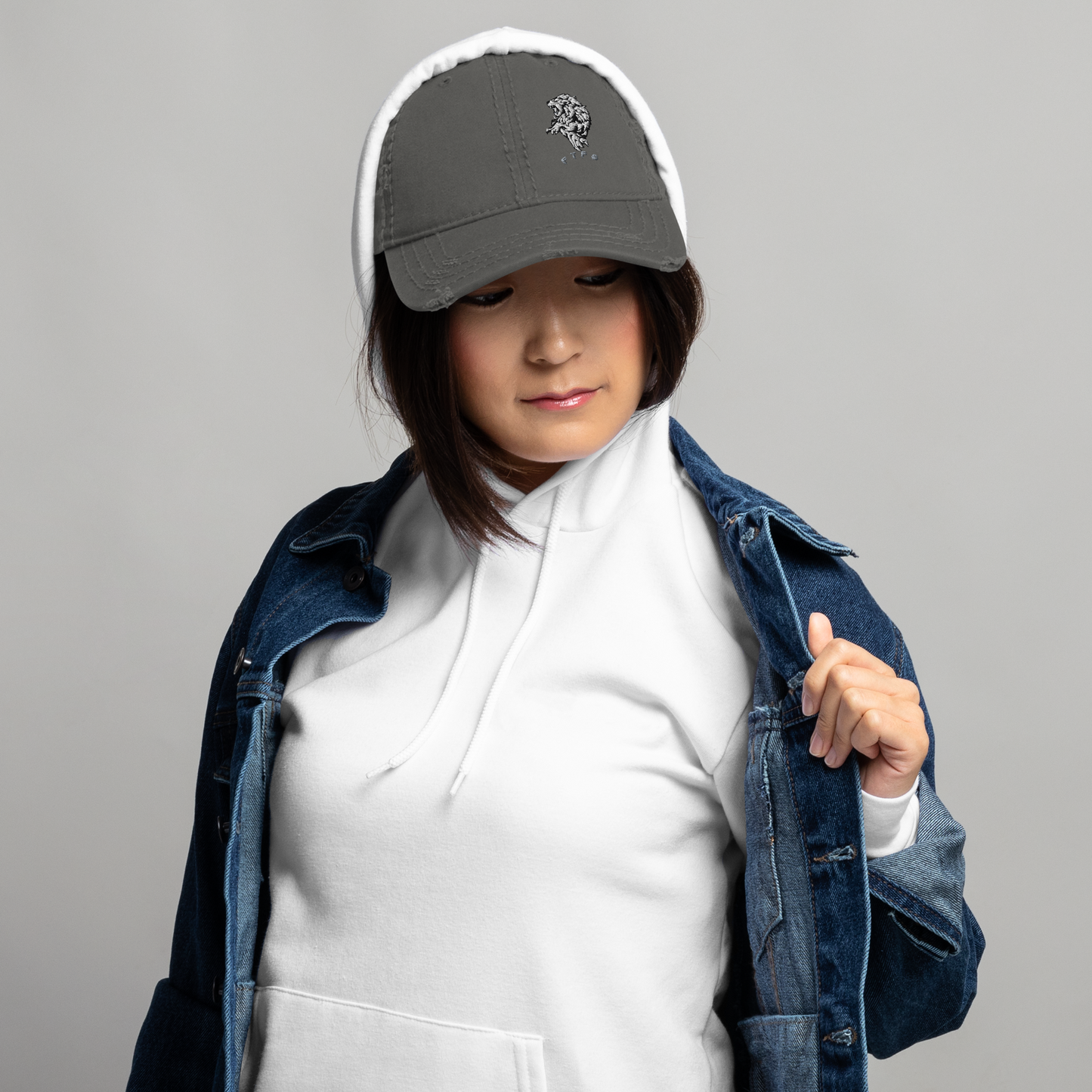 FTFS Distressed Dad Hat