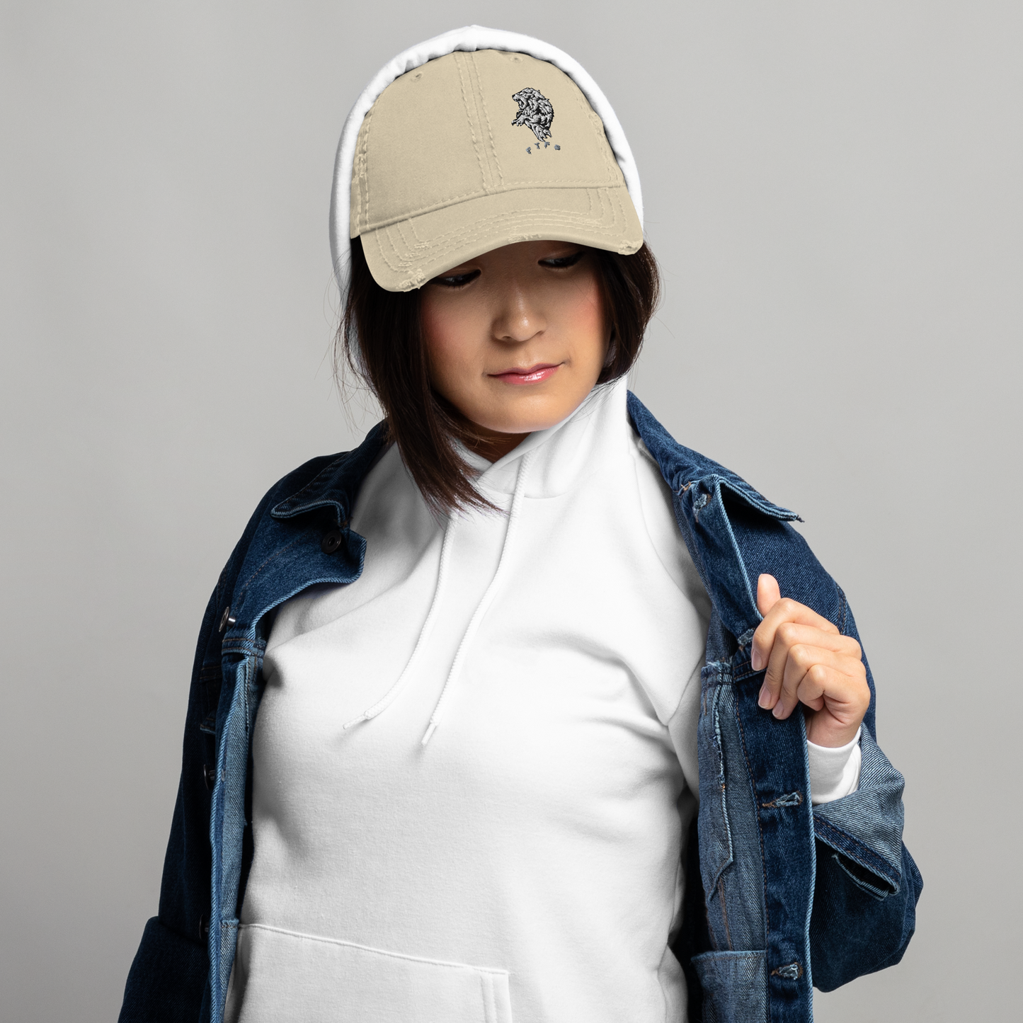 FTFS Distressed Dad Hat