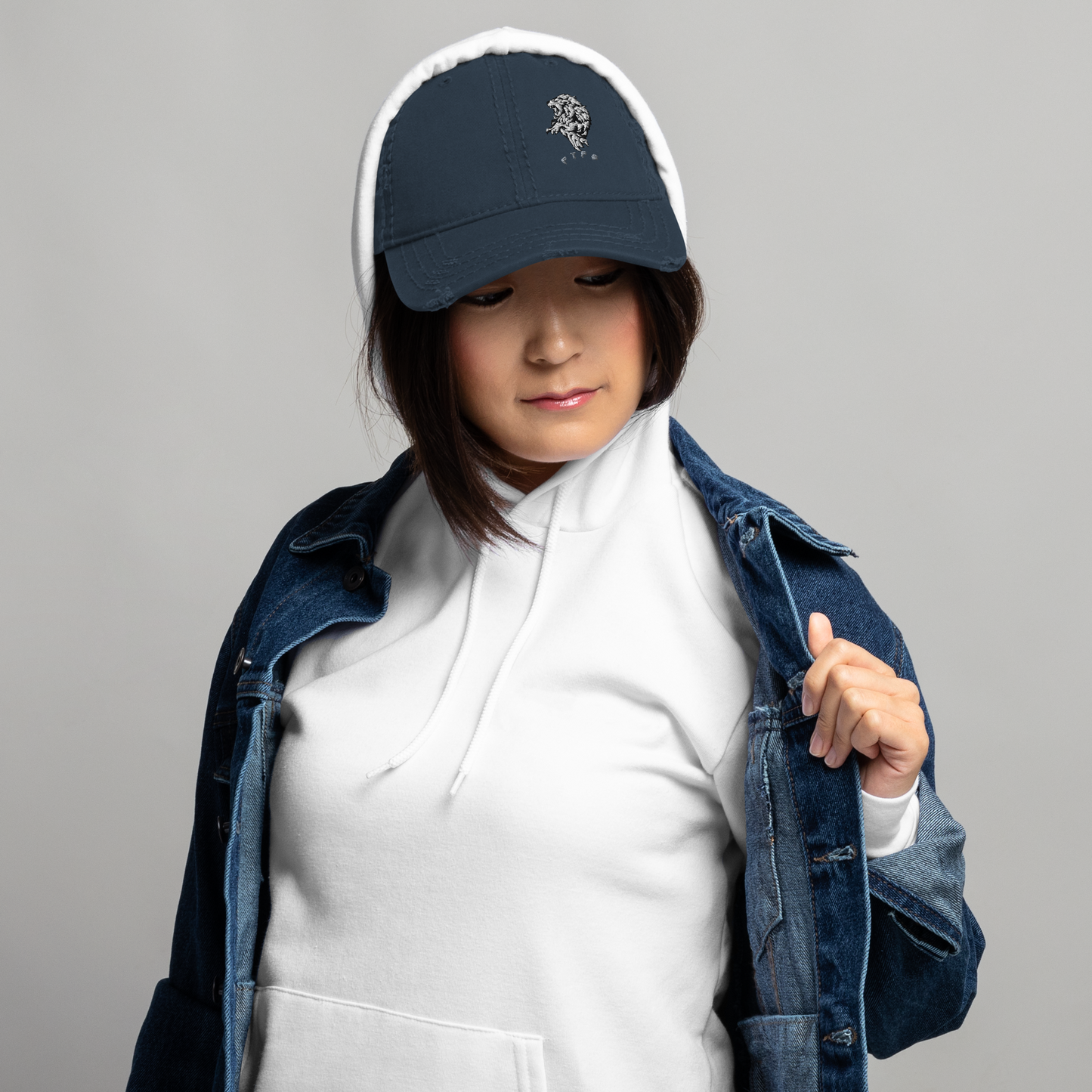 FTFS Distressed Dad Hat