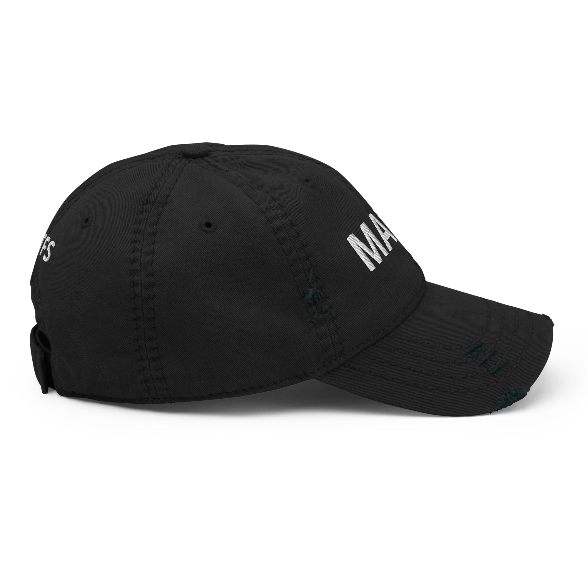 MAMA Distressed Dad Hat