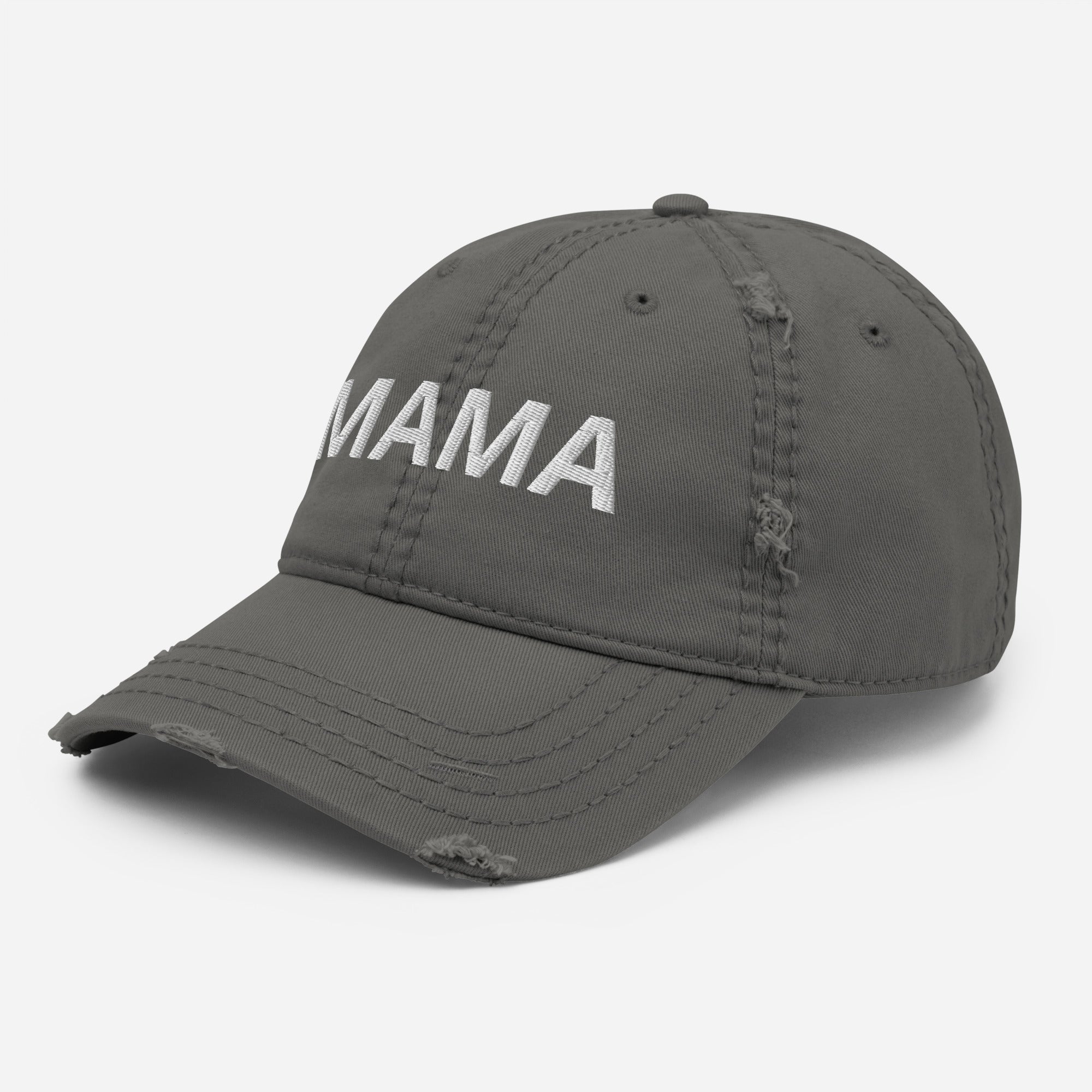 MAMA Distressed Dad Hat