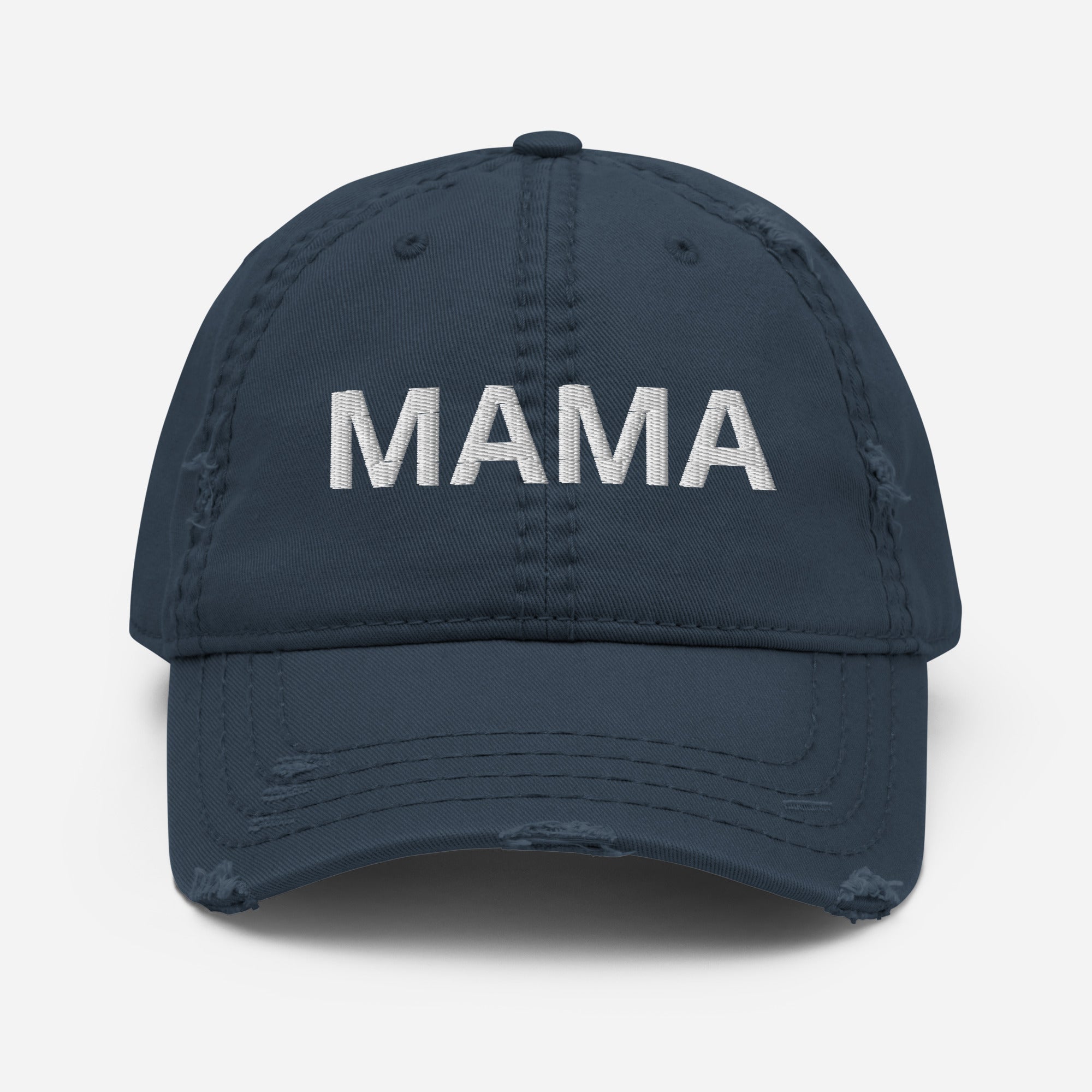 MAMA Distressed Dad Hat