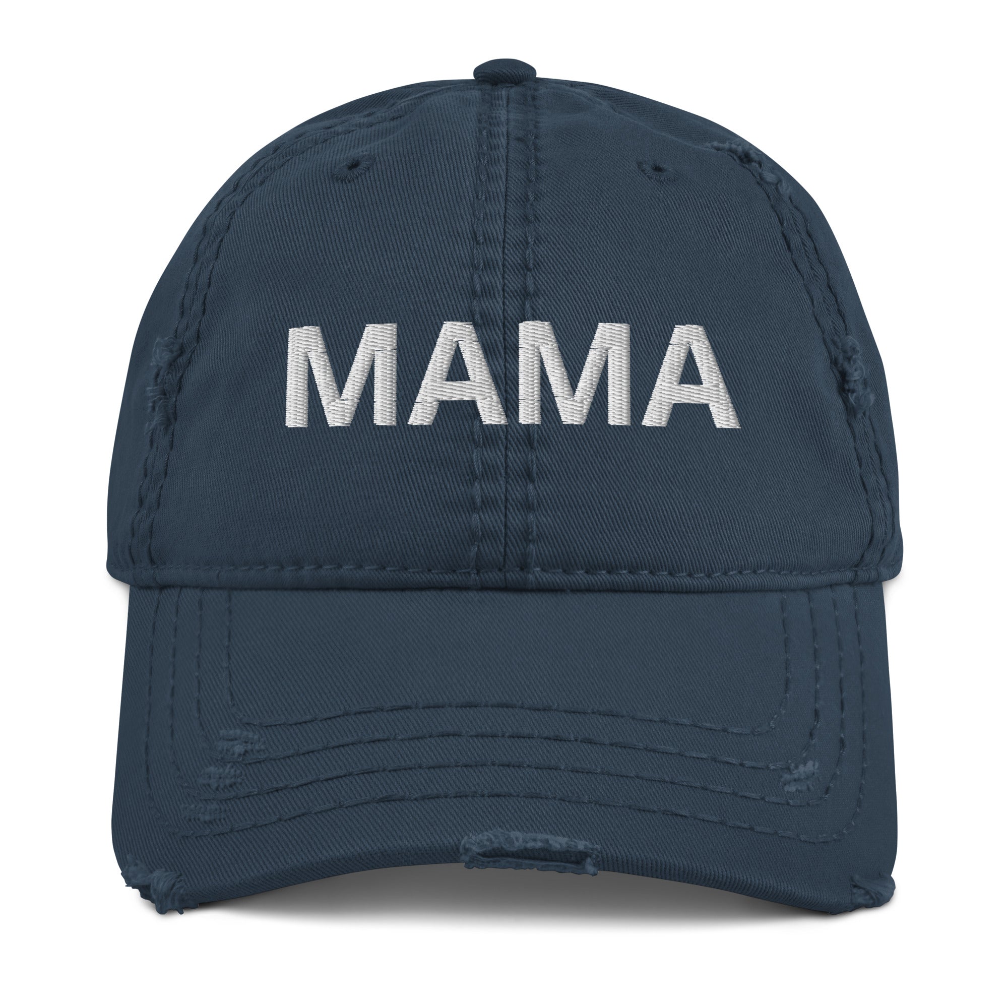 MAMA Distressed Dad Hat
