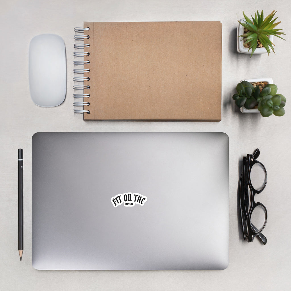 Fit on the Flip Side Bubble-free stickers