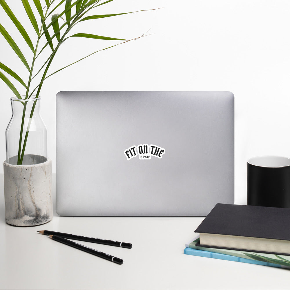 Fit on the Flip Side Bubble-free stickers