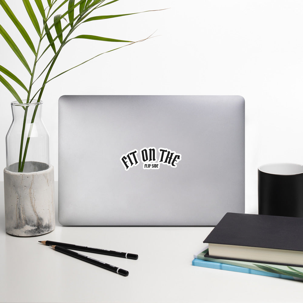 Fit on the Flip Side Bubble-free stickers
