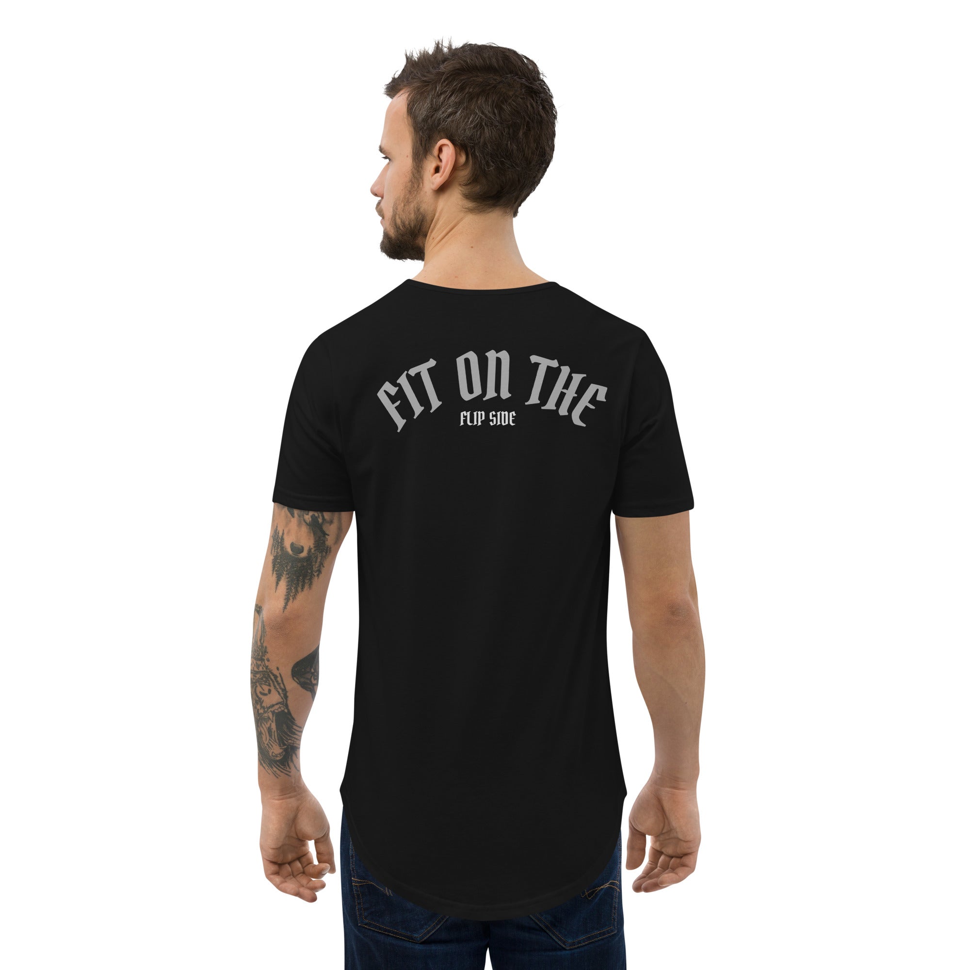 FTFS Men's Curved Hem T-Shirt
