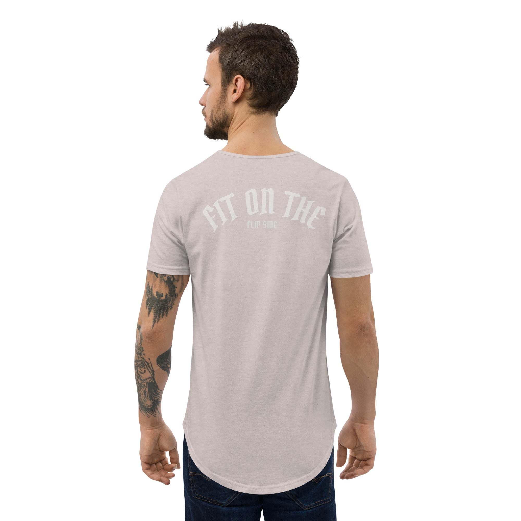 FTFS Men's Curved Hem T-Shirt