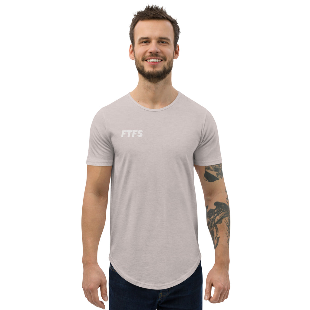 FTFS Men's Curved Hem T-Shirt