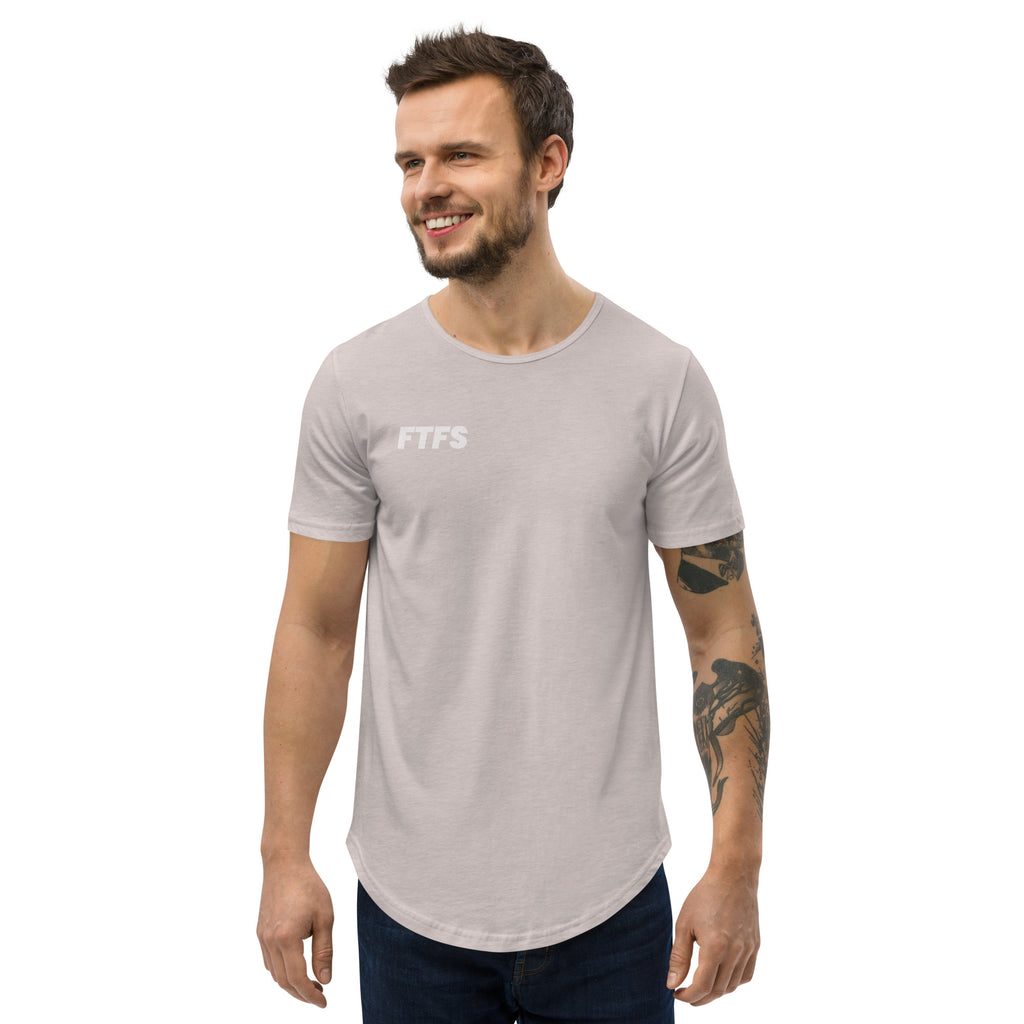 FTFS Men's Curved Hem T-Shirt