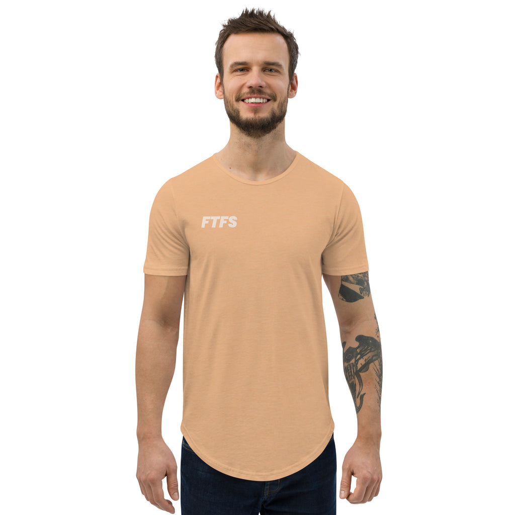 FTFS Men's Curved Hem T-Shirt