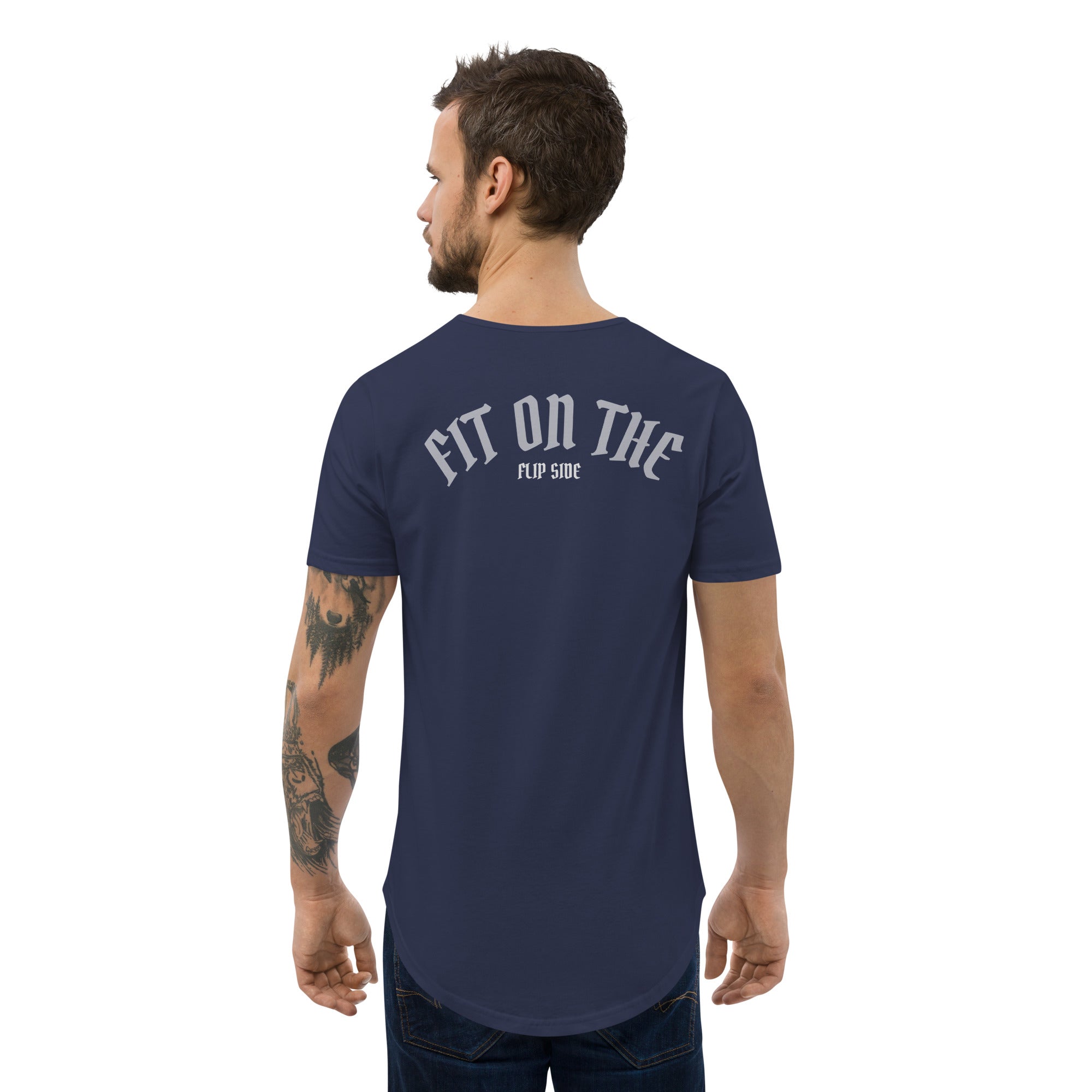 FTFS Men's Curved Hem T-Shirt