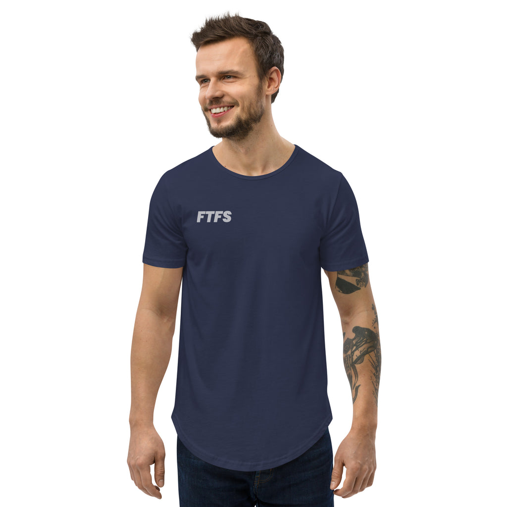 FTFS Men's Curved Hem T-Shirt