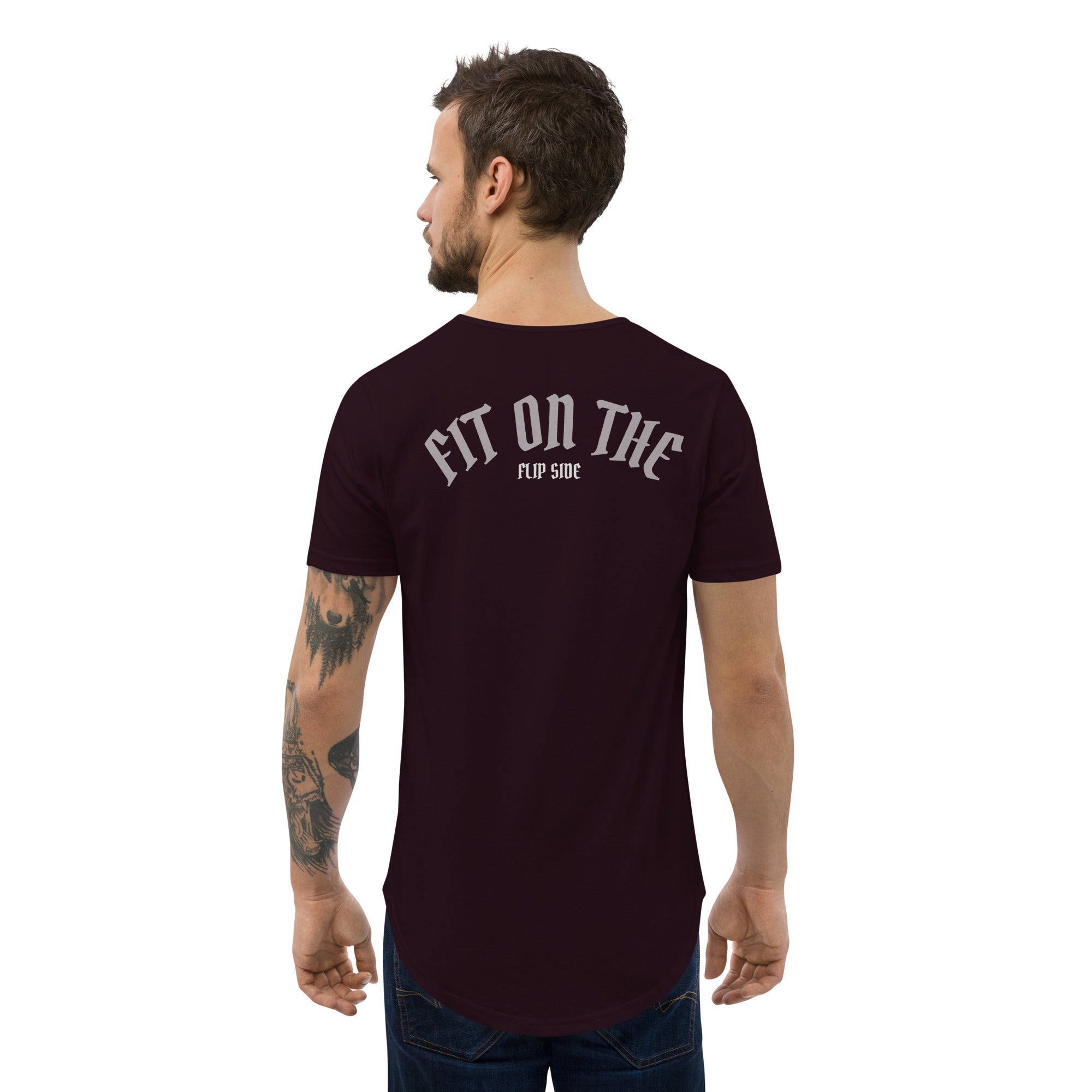FTFS Men's Curved Hem T-Shirt