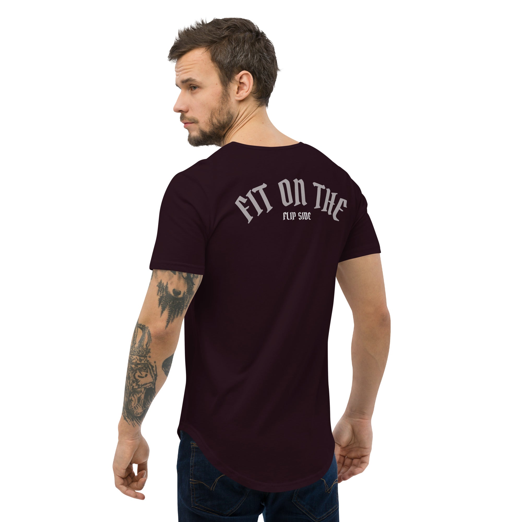 FTFS Men's Curved Hem T-Shirt