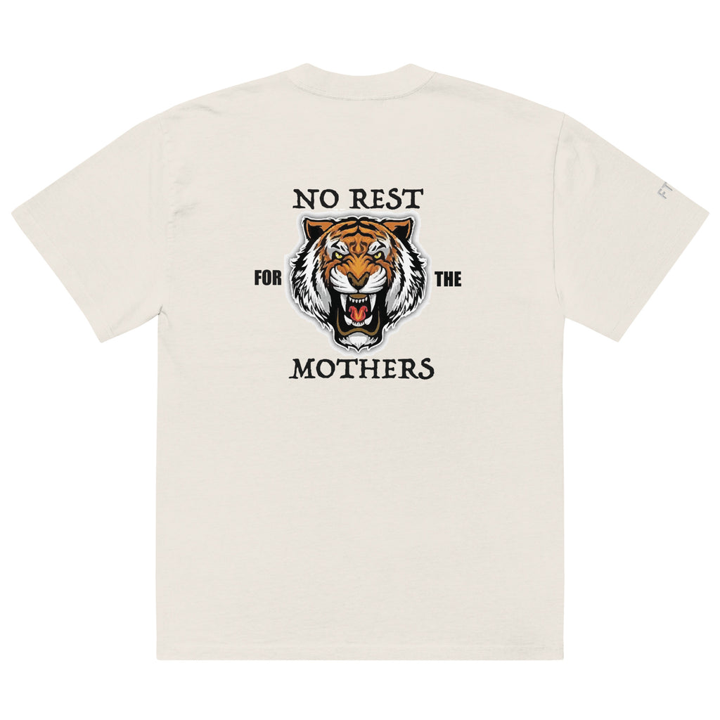 No rest for the Mothers Oversized faded t-shirt