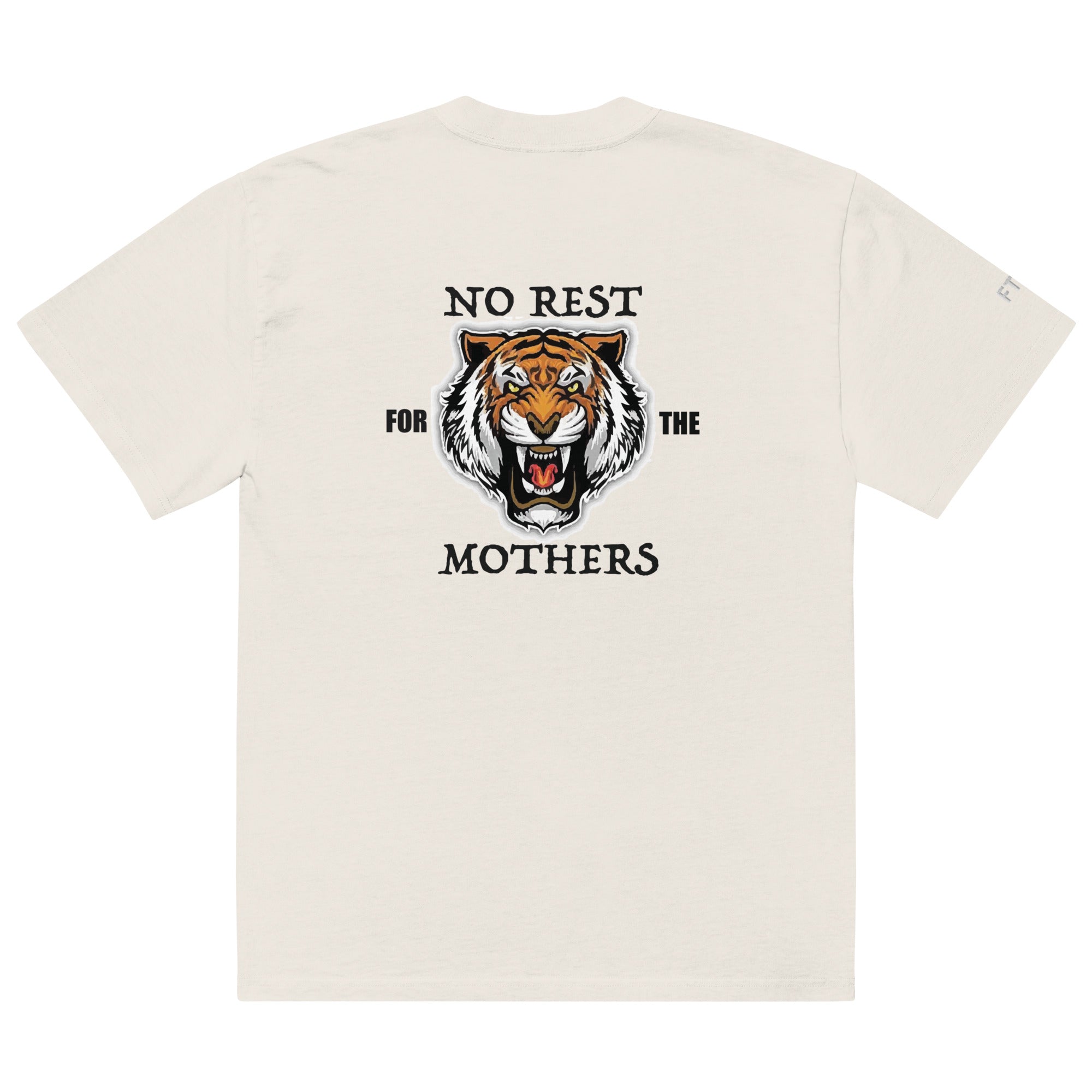 No rest for the Mothers Oversized faded t-shirt