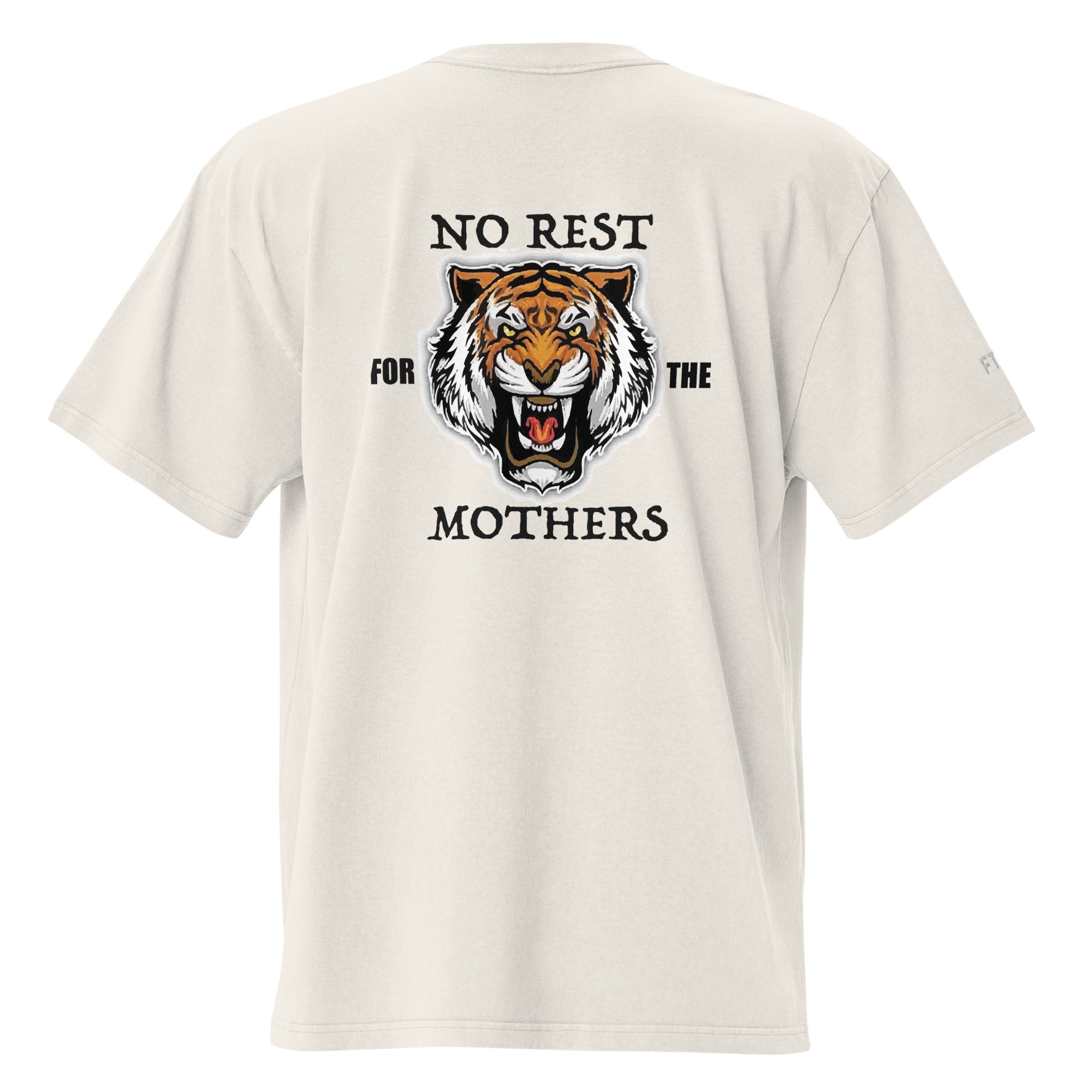No rest for the Mothers Oversized faded t-shirt