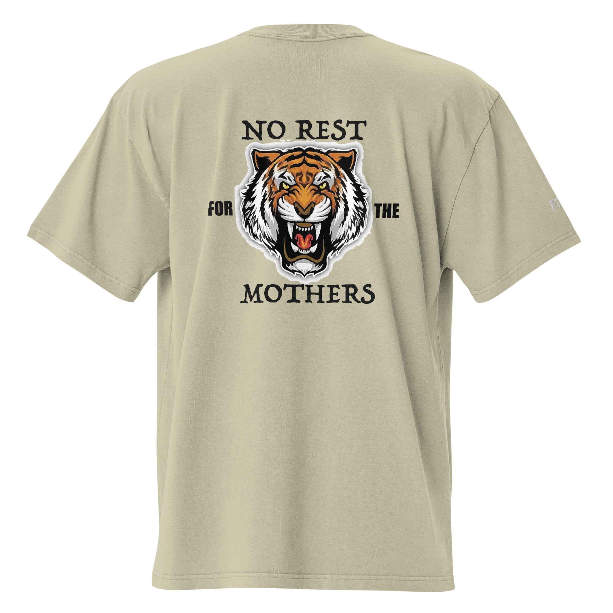 No rest for the Mothers Oversized faded t-shirt