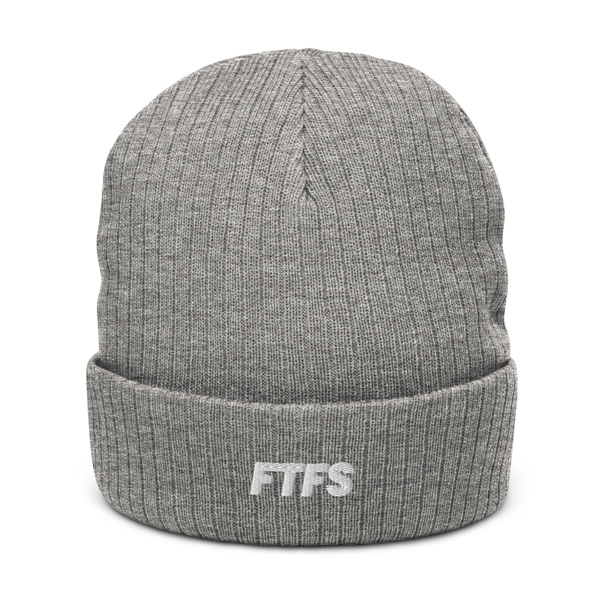 FTFS Ribbed knit beanie