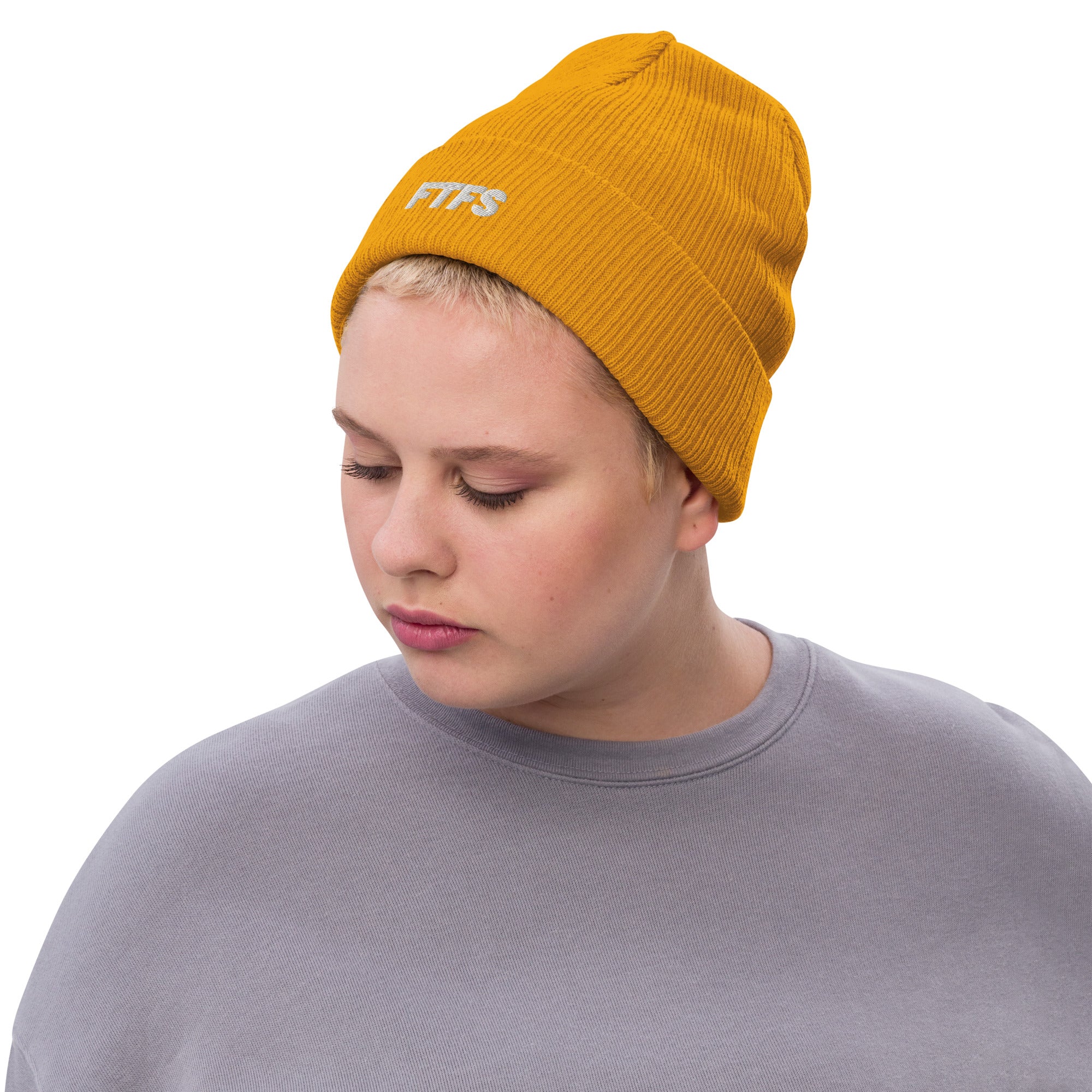 FTFS Ribbed knit beanie