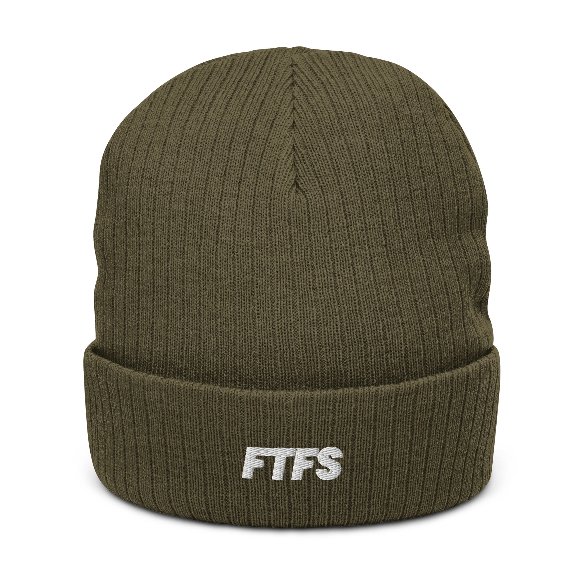 FTFS Ribbed knit beanie