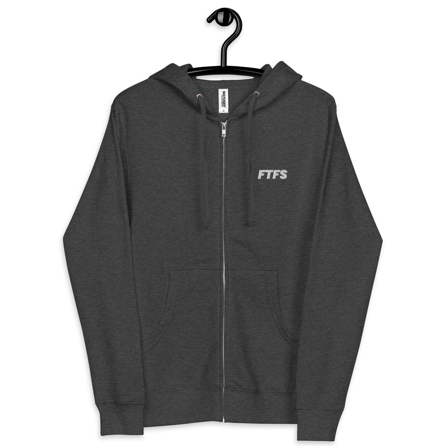 Never Stop Growing Unisex fleece zip up hoodie