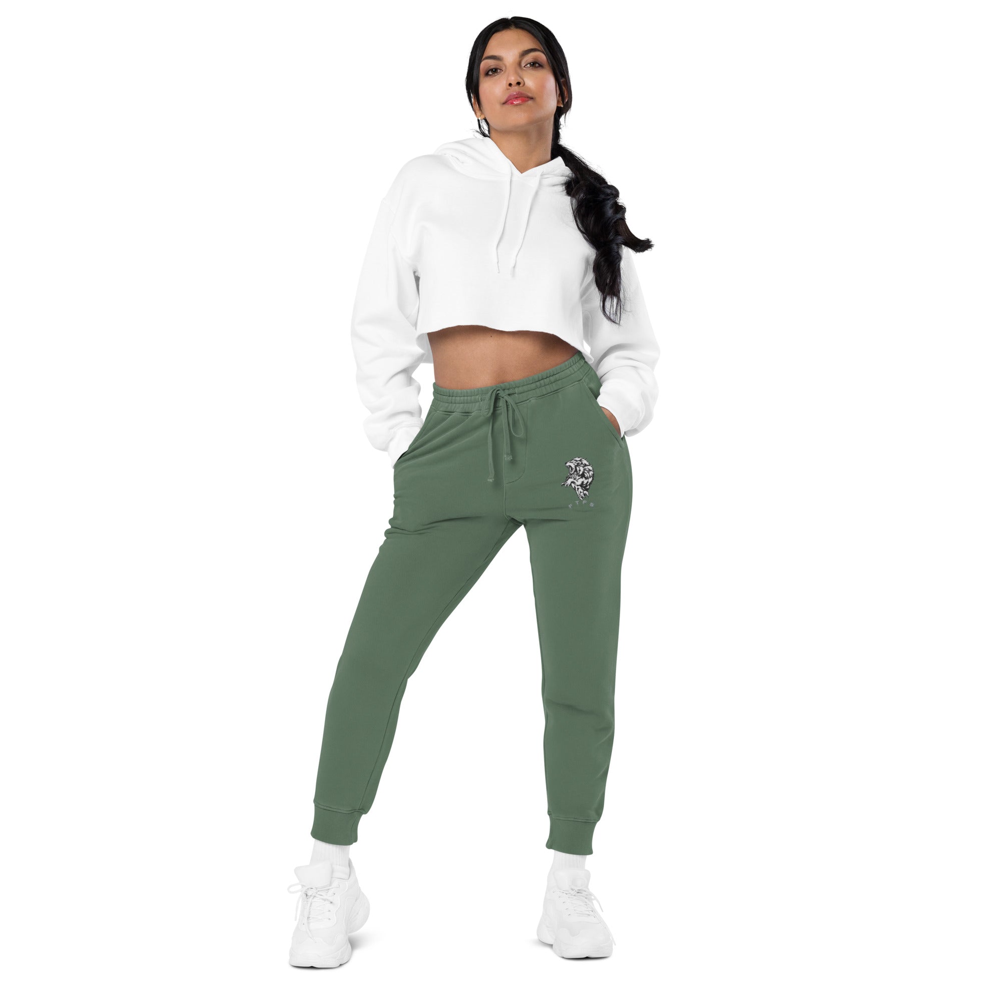 FTFS Unisex pigment-dyed sweatpants
