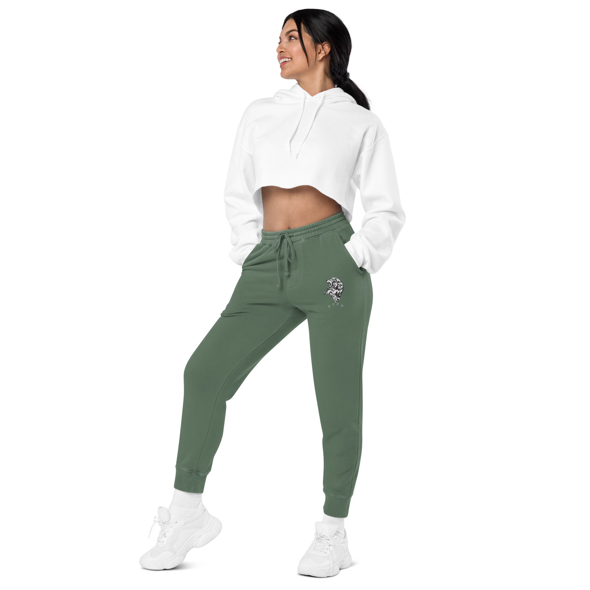 FTFS Unisex pigment-dyed sweatpants